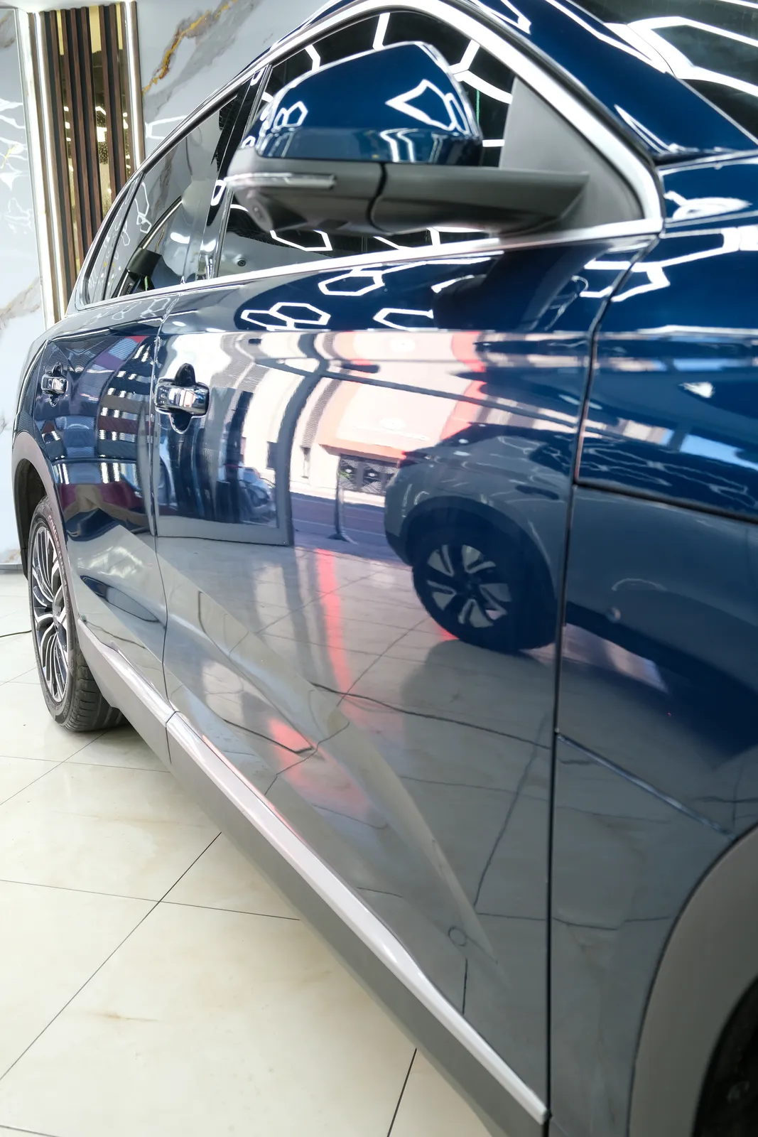 PPF kaplama sonrası derin parlaklık - Master Car Studio